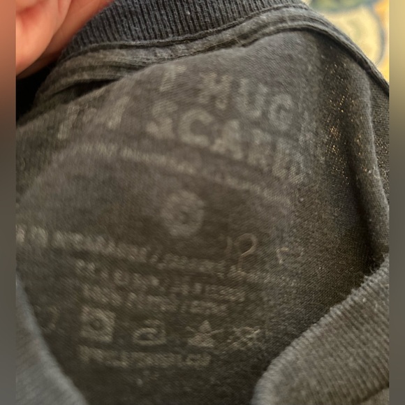 DON'T HUG ME I'M SCARED Black Classic Tee-Shirt, Unisex Adult Small - Picture 6 of 6